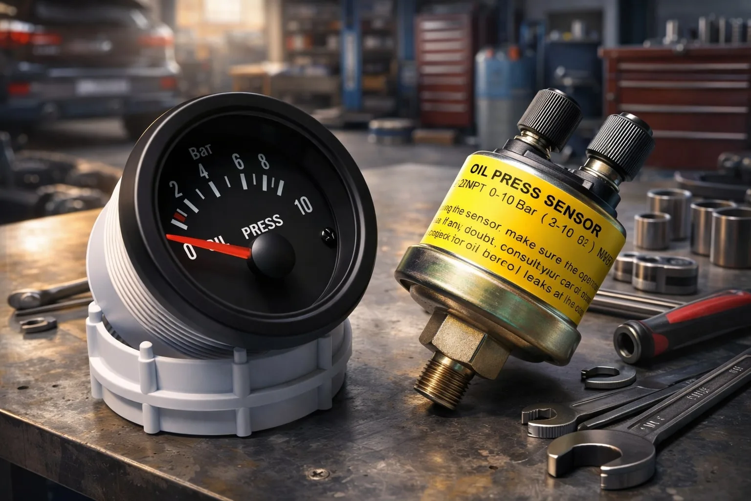 Что такое датчик давления масла и зачем он нужен