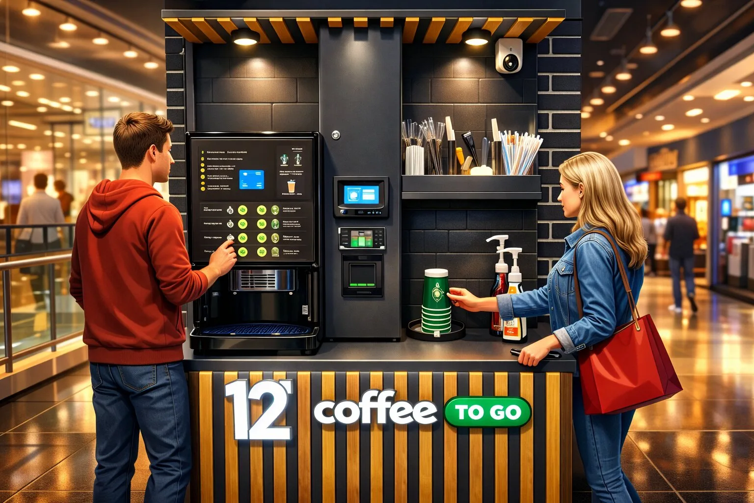 Кофейня самообслуживания с Saeco Iperautomatica – бизнес, который работает пока вы спите