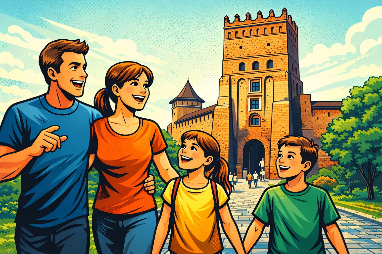 Луцьк для сімейного відпочинку: парки, атракції, музеї та дитячі активності